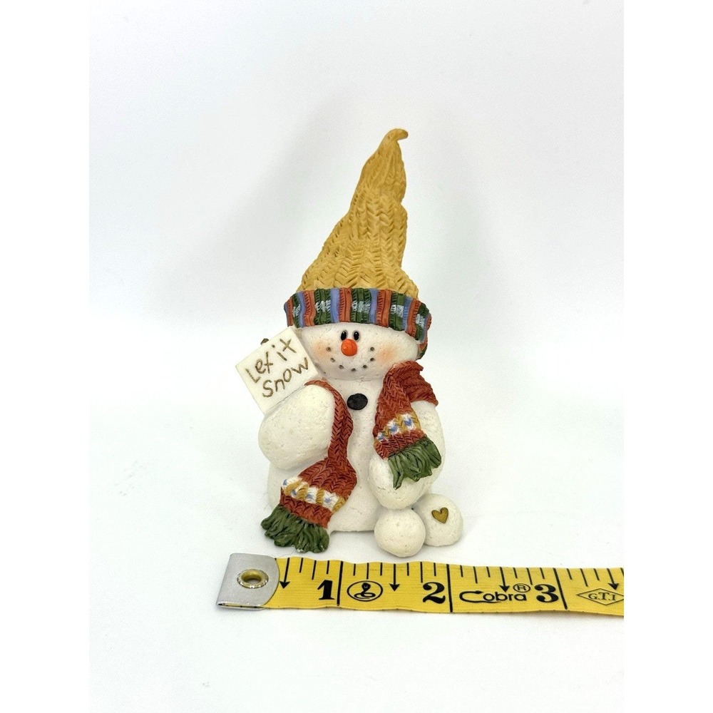 Sarah's Attic‎ SnowWonders "Capper" Let It Snow Snowman Figurine 6400 Limited Ed